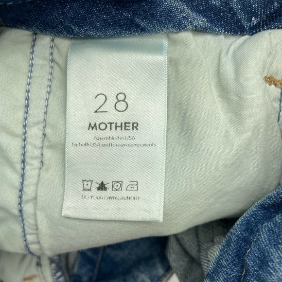 Mother Denim The zipped greaser loop size 28 P81 - Picture 9 of 12